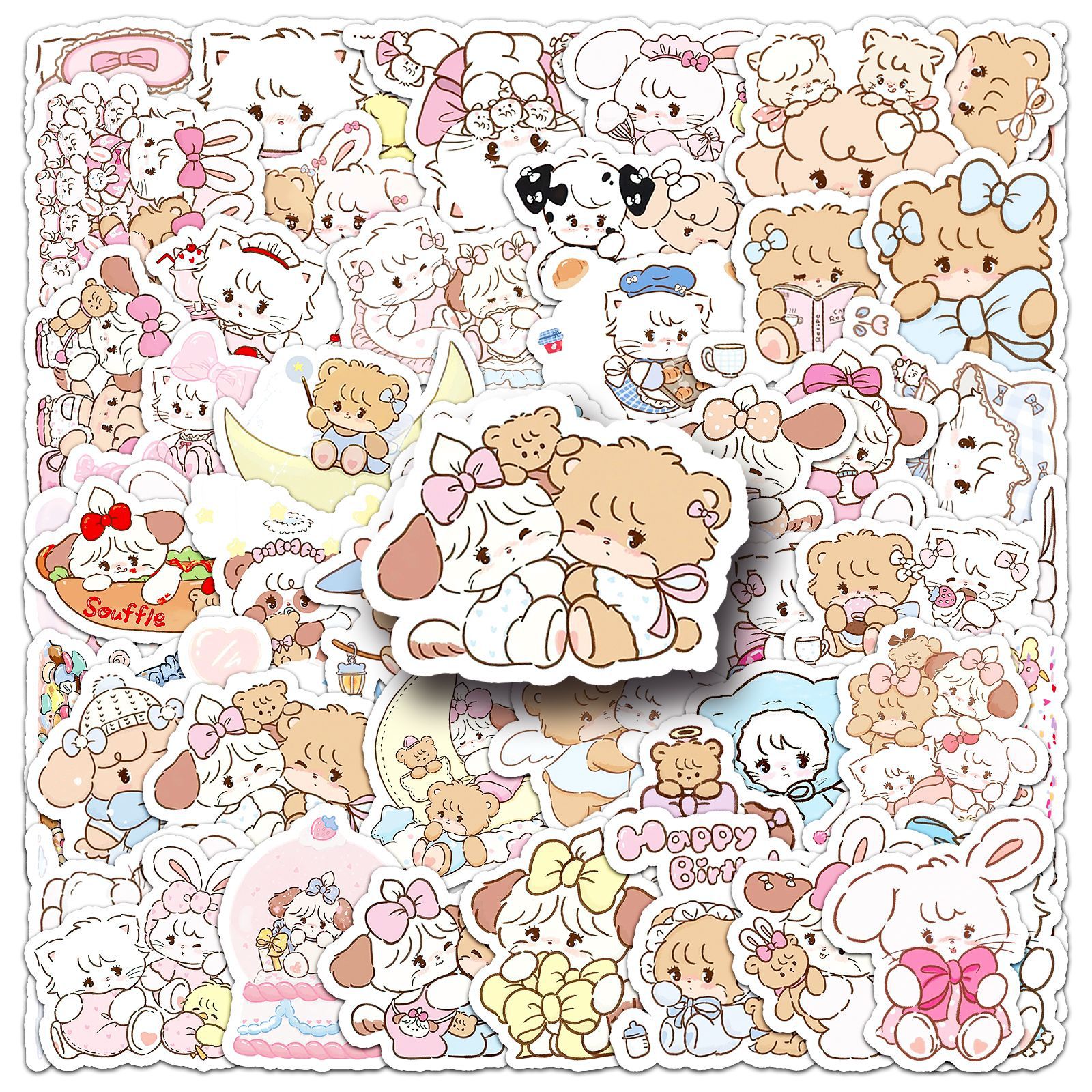 Mikko Vinyl stickers Waterproof Laptop Water Bottles Blind Box Free Gift